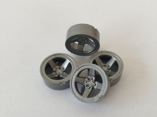 Thunderslot IN002 McLaren M6A / McLaren Elva wheel inserts