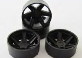 Thunderslot IN001S Lola T70 spyder wheel inserts