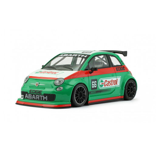 NSR 0204SW Abarth 500 Assetto Corse - Castrol Green n.66 - Shark EVO 21,5K - 21.900 rpm