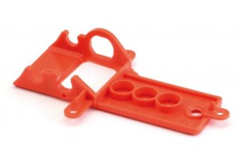 NSR 1249b Sidewinder Motor Mount EXTRA HARD (red) For Classic Series (old)