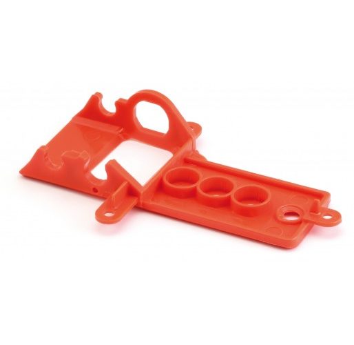 NSR 1249b Sidewinder motor mount EXTRA HARD (red) for Classic Series (old)