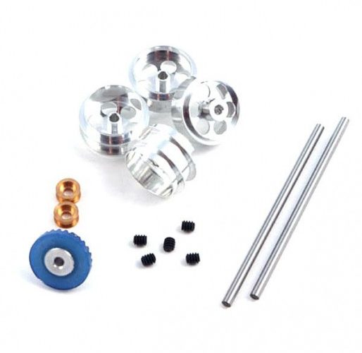 NSR 4211 Front+Rear Kit with 17" wheels for Inline cars