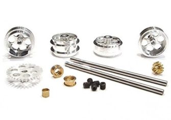 NSR 4213 Front + Rear Kit with 17 “wheels for Ninco Anglewinder + pinion