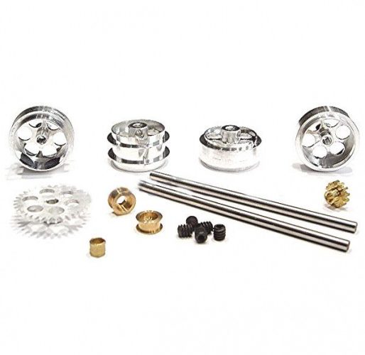 NSR 4213 Front + Rear Kit with 17 "wheels for Ninco Anglewinder + pinion