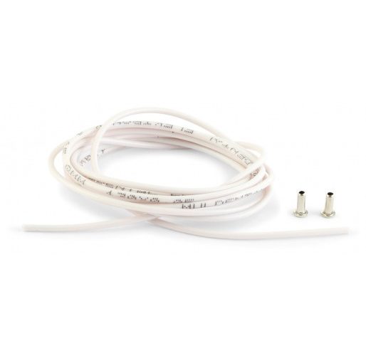 NSR 4823 Motor wire - Silicone extra-flexible - 30 cm. / 0,25 mm + 2 brass cup