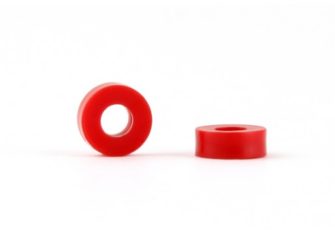 NSR 4853 Axle Plastic Spacers 2 Mm – 3/32″ RED (10 Pcs)