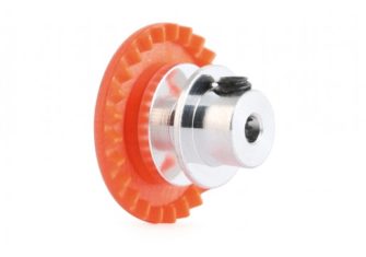 NSR 6325AL 3/32 Plastic Gear – 25 Teeth – Inline