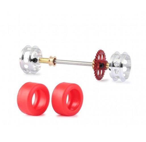 NSR 9130 3/32 Rear Kit With Special RTR Tyres - Ø 16,5mm Wheels