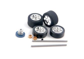 NSR 9217 Front+Rear Kit With Sponge Tires On 5007/5008 Wheels For Fly Truck