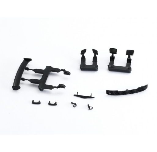 NSR 1359 Abarth 500 Assetto Corsa - Rear wing - Mirrors - Front grill