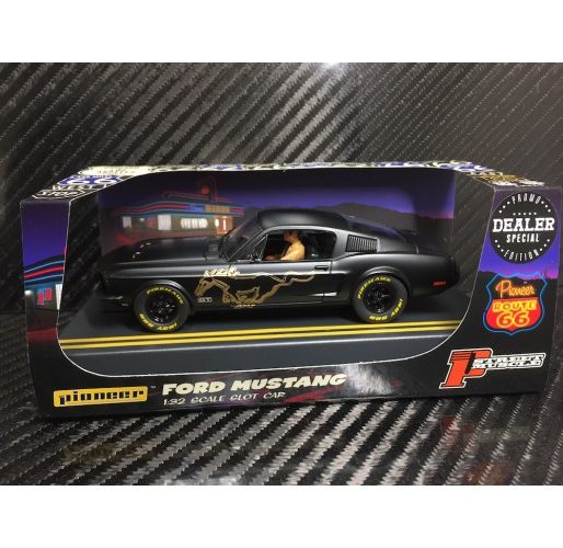 Pioneer P064-DS Mustang Fastback GT STEALTH, Black with Gold pony, 'Route 66'