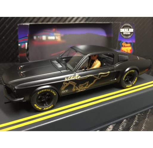 Pioneer P064-DS Mustang Fastback GT STEALTH, Black with Gold pony, 'Route 66' - Image 2