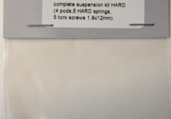 Thunderslot SUSK005/H Complete Suspension Kit HARD