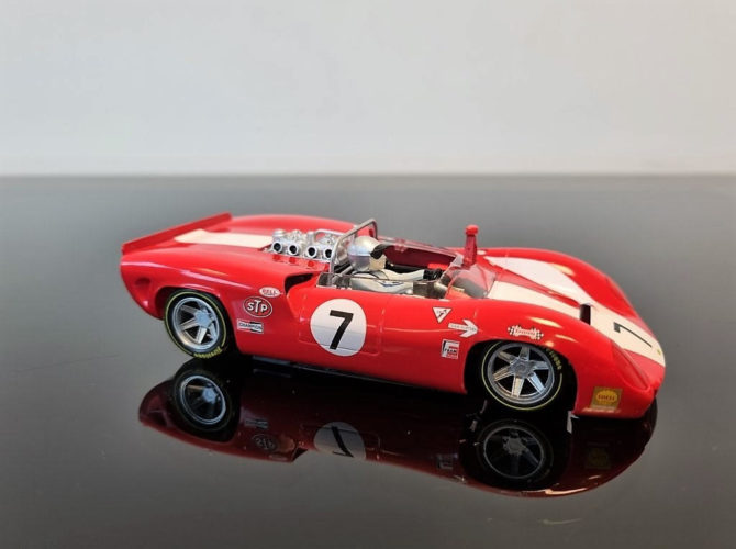 Lola T70 Can-Am Mark John Surtees #7 Riverside 66