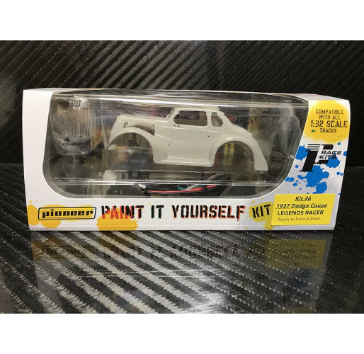 Pioneer Kit n.6 (PIY) Legends Racer '37 Dodge Coupe White Kit