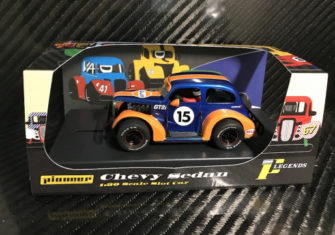 Pioneer P076 Legends Racer ’37 Chevy Sedan, GULF Team, Dark Blue N.15