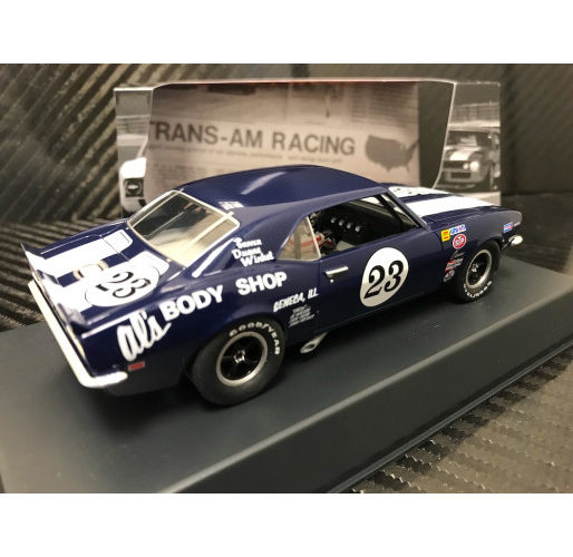 Pioneer P128 1968 Trans-Am Camaro, blue n.23, 'Duane Winkel' - Image 3