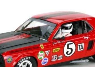 Pioneer P112 Ford Mustang 1968 Trans-Am Red No.5 Jim West