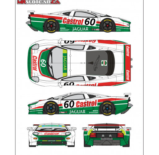 MR Slotcar MR1086 Jaguar XJ220 Racing - Tribute Livery Castrol n.60 - Image 2