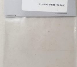 Thunderslot BRA004SIL Tinned Braids (10 pcs)