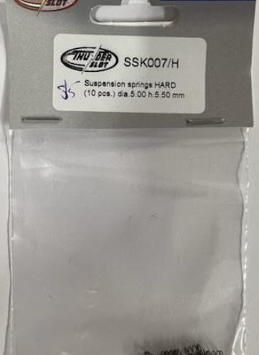 Thunderslot SSK007/H Suspension Springs Hard (x10)