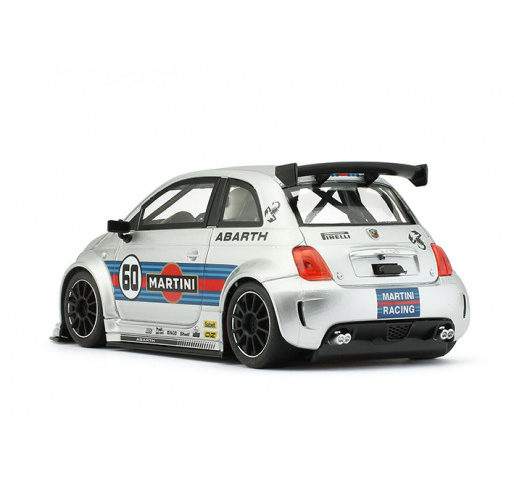 NSR 0260SW Abarth 500 Assetto Corse - special edition Martini silver n.60 - Image 3
