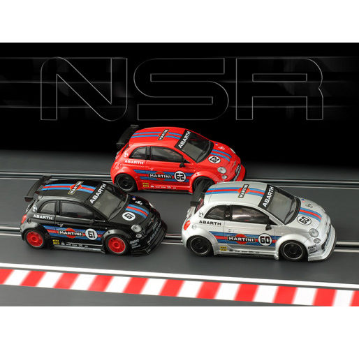 NSR 0260SW Abarth 500 Assetto Corse - special edition Martini silver n.60 - Image 5