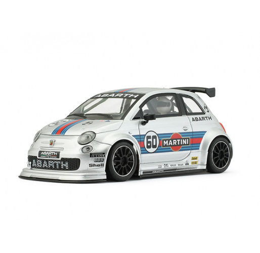NSR 0260SW Abarth 500 Assetto Corse - special edition Martini silver n.60