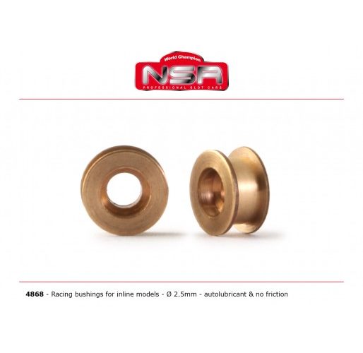 NSR 4868 Racing bearings 2.5mm - 3/32