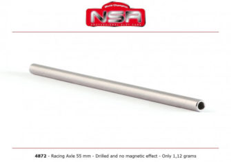 NSR 4872 Axle stroke 3/32″ 55 mm – Drilled and without magnetic effect