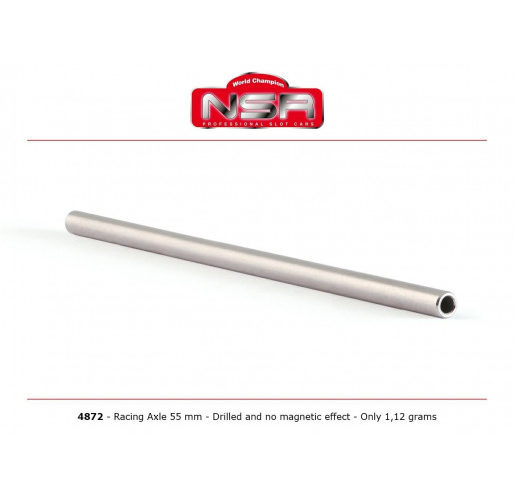 NSR 4872 Axle stroke 3/32" 55 mm - Drilled and without magnetic effect
