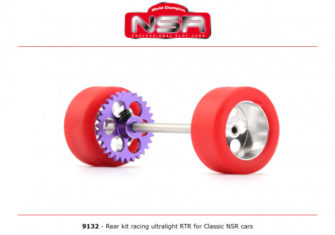 NSR 9132 3/32 Rear Ultralight Racing Kit RTR – Ø 15,8mm Wheels