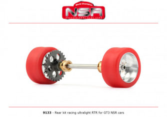NSR 9133 3/32 Rear Racing Kit Ultralight RTR – Ø 17,3mm Wheels