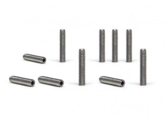 Slot.it PA54 Hexagonal Screws M2 10mm For Front Axle Height Adjustment X10