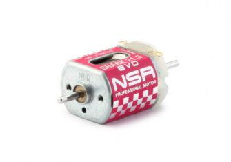 NSR 3041N – Shark Short Can Motor – 21,900 RPM – With Wires & SW Pinion