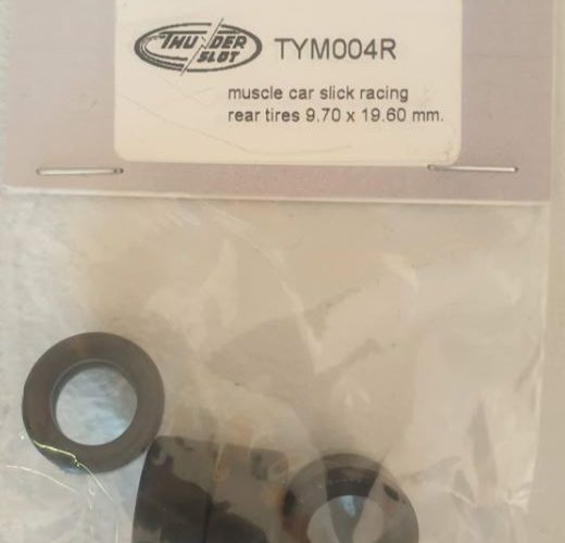 Thunderslot TYM004R Shelby slick racing rear tyres
