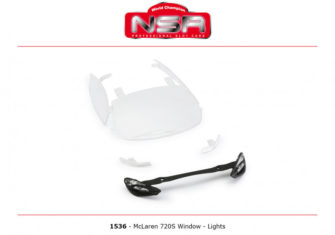 NSR 1536 McLaren 720S Windows and Lights