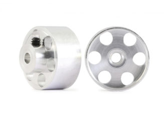 NSR 5011 Aluminium Wheels Front For Sponge 17x8mm 1/24.