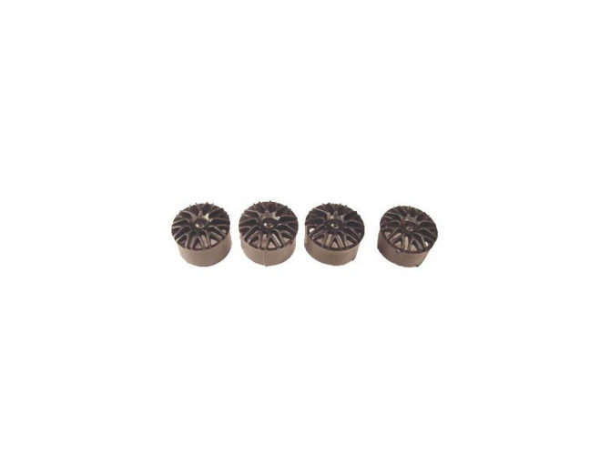 NSR 5423 Wheel Inserts BBS Black for Ø16 Wheels