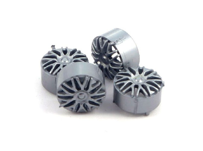 NSR 5425 Wheel Inserts BBS Silver for Ø16 Wheels