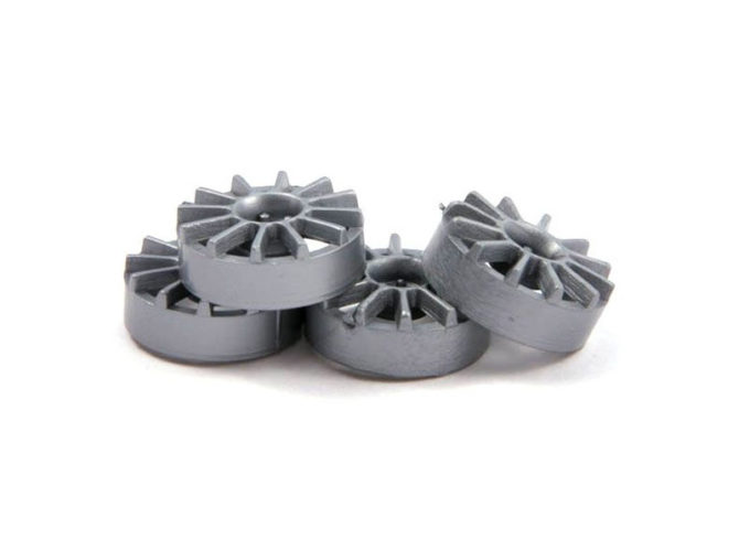 NSR 5432 Wheel Inserts 12 Spokes Silver for Ø17 Wheels