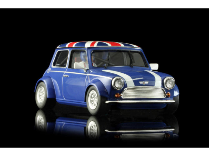 BRM 1/24 Mini Cooper Classic Blue Union Jack Roof. Ref: BRM-096B. - Image 4