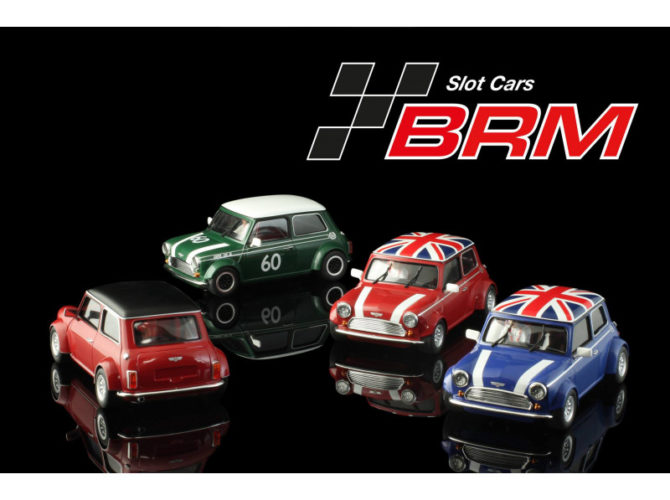 BRM 1/24 Mini Cooper Classic Blue Union Jack Roof. Ref: BRM-096B. - Image 6
