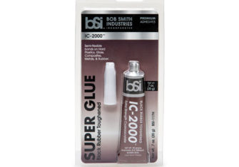 Black IC-2000 Rubber Toughened Super Glue 20g