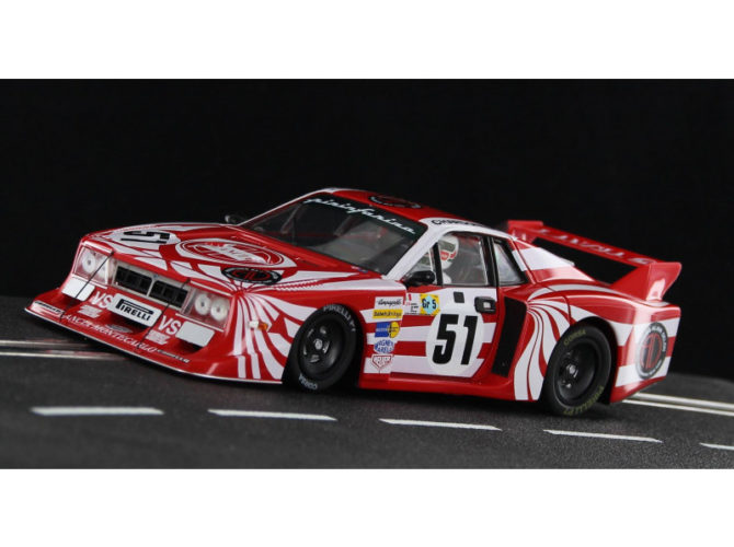 Racer Sideways Lancia Beta Montecarlo No.51 Le Mans 1980: Ref: SW62.