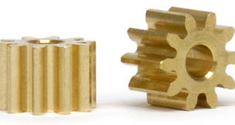 Slot.It PI6010O – Brass Pinions – 10T – 6.0mm – Pair – Anglewinder