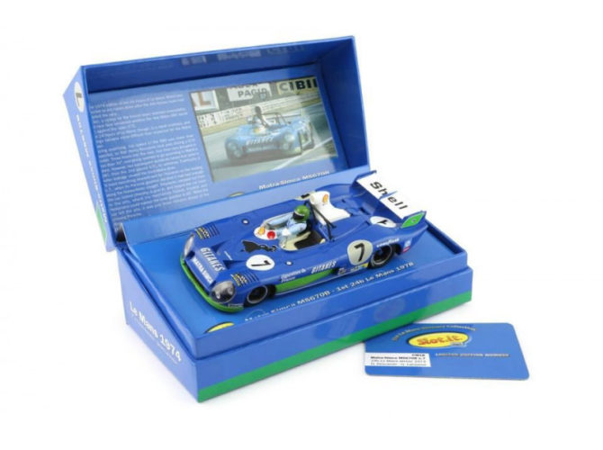 Slot.it CW18 Matra-Simca MS 670B n.7 - 1st Le Mans 1974. Ref: CW18 - Image 4