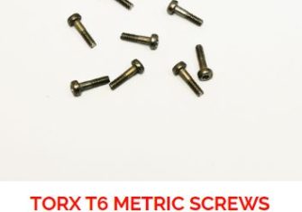Thunderslot Torx T6 Metric Screws 1.8x8mm Ref: SCR001TX