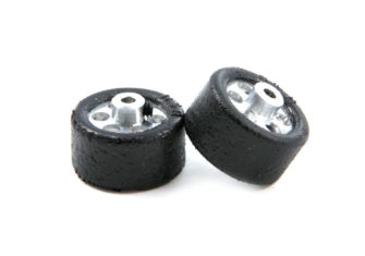 NSR 9010 Glued & Trued Rear Tyres 20x10mm Large Wheels.