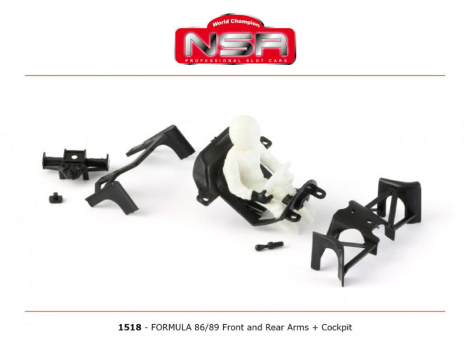 NSR 1518 Formula 86/89 Cockpit & Accessories